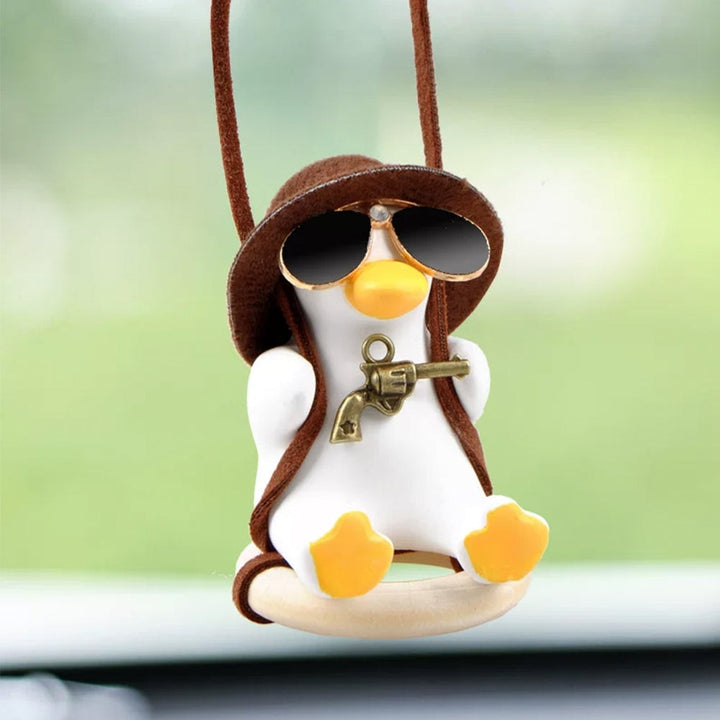 Wacky Duck Hanging Ornament