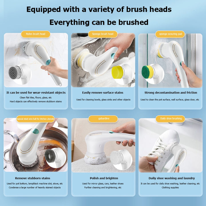 Multipurpose Cleaning & Scrubbing Brush